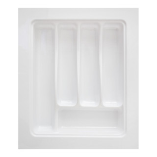 Organizador Gaveta Porta Talheres Cozinha Ajustável 5 Divisórias Branco OG-110. em Oferta na Shopee