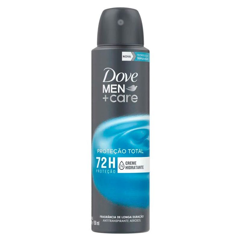 Desodorante Aerosol Dove Men+Care Proteção Total 150ml em Oferta na Shopee