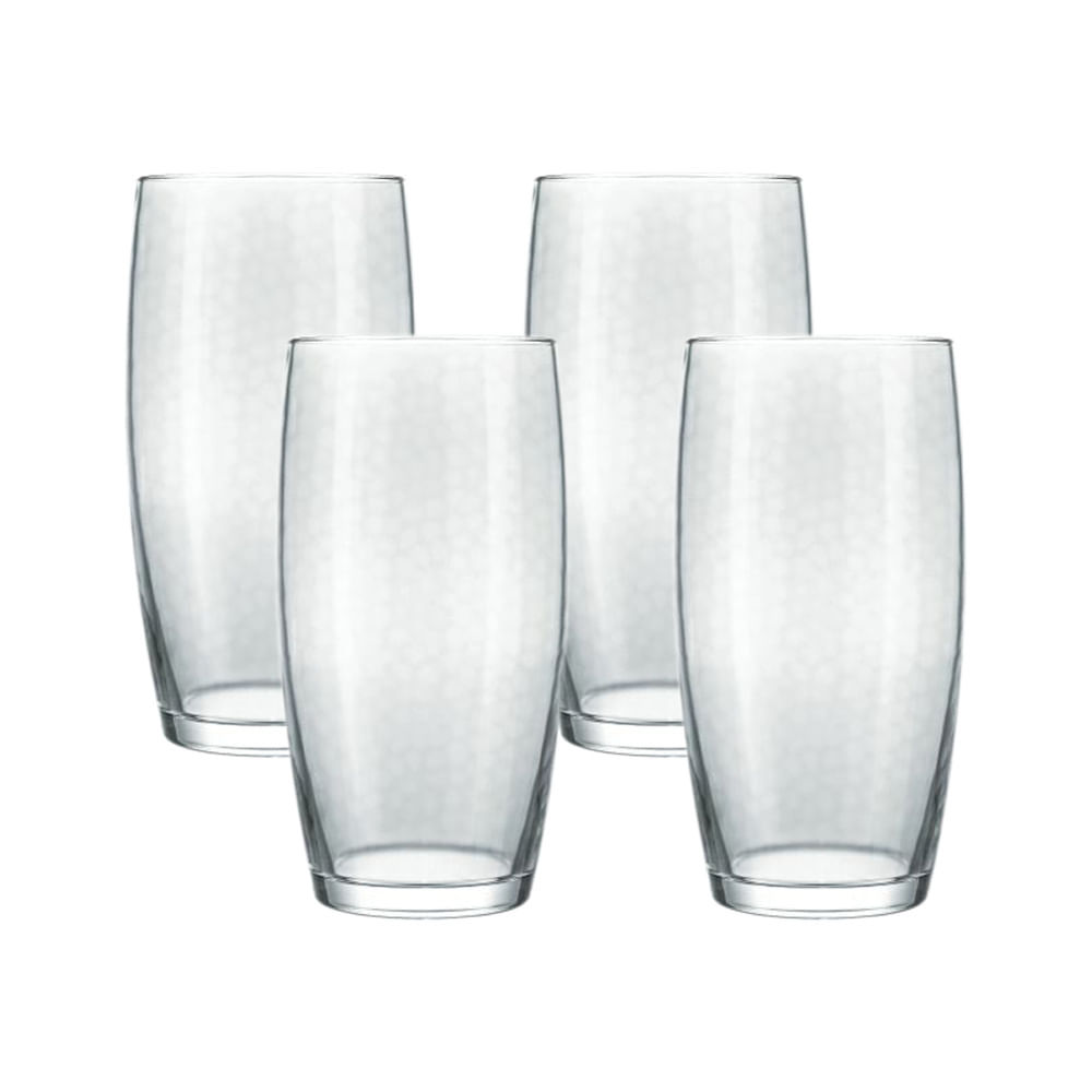 Conjunto de Copos Favo 430ml com 4 Nadir 7642 em Oferta na Shopee