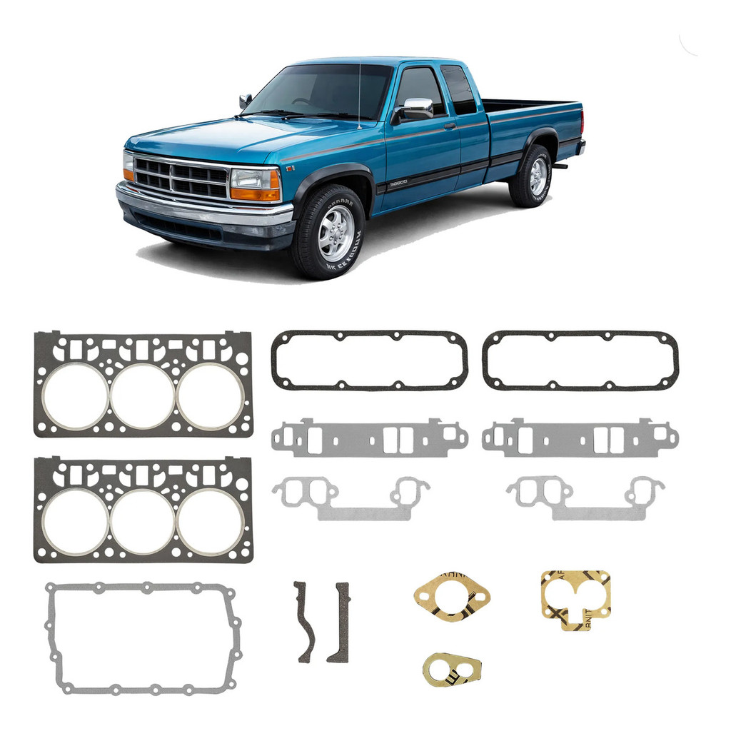 Jogo Junta Cabeçote Dodge Van Ram Dakota 3.9 12v V6 94/03