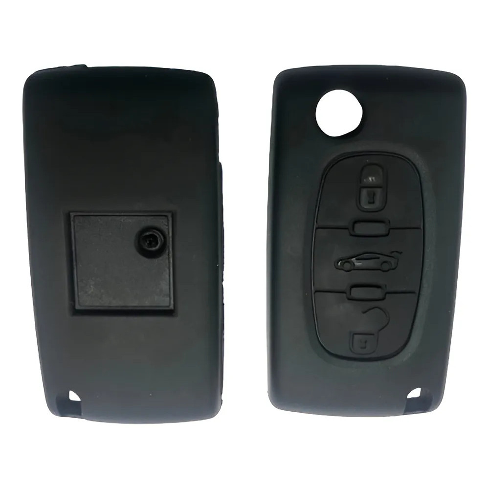 Capa Carcaca Chave Canivete Citroen C4 3 Botoes Original