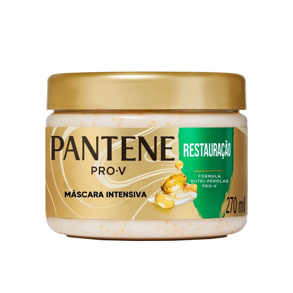 Máscara de Tratamento Pantene Restauração 270ml em Oferta na Shopee