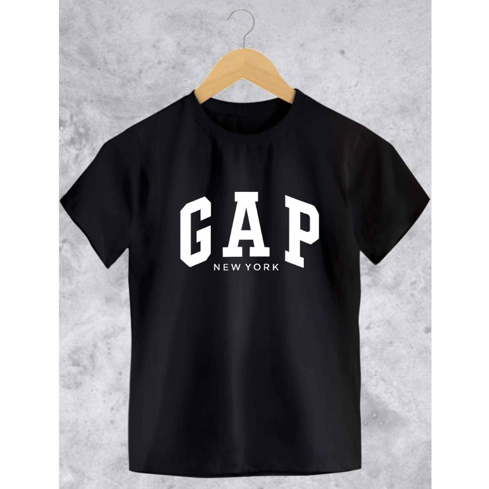 Camiseta Camisa GAP NEW YORK Infantil Unissex Menino Menina 100% Algodão | Modelos Exclusivos | Tamanhos 4 ao 16
