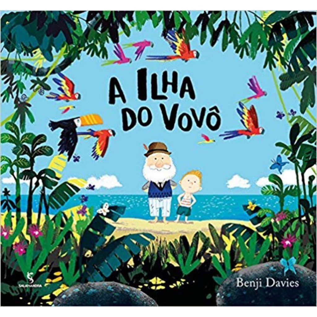 Livro - A Ilha Do Vovô de Beni Davies- Liv