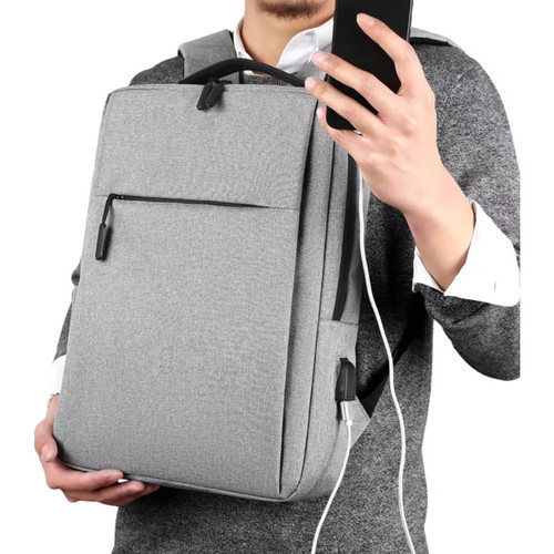 Mochila Executiva Slim Masculina Notebook Reforçada Trabalho