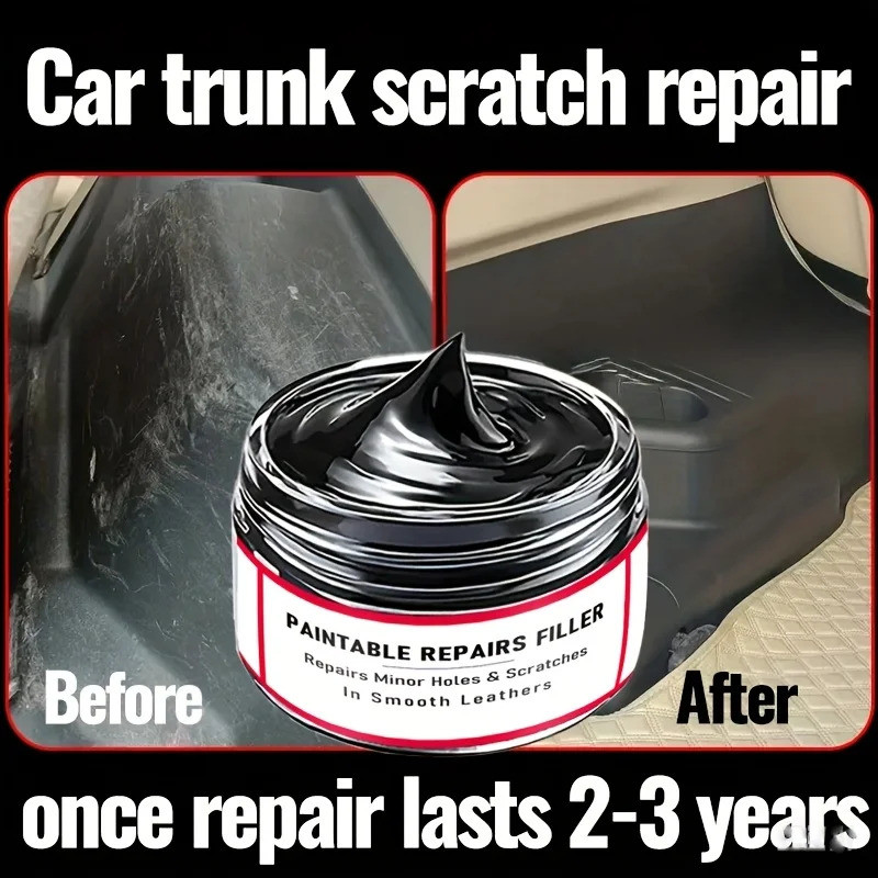 Cera De Reparo Automotivo Multifuncional , Agente De Remodelação De Peças Plásticas , Intensificador De Brilho Interno ,