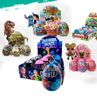 Kit 12 Ovos Surpresa com Brinquedos Sortidos – Infantil para Meninos e Meninas Presente Diversão em Oferta na Shopee