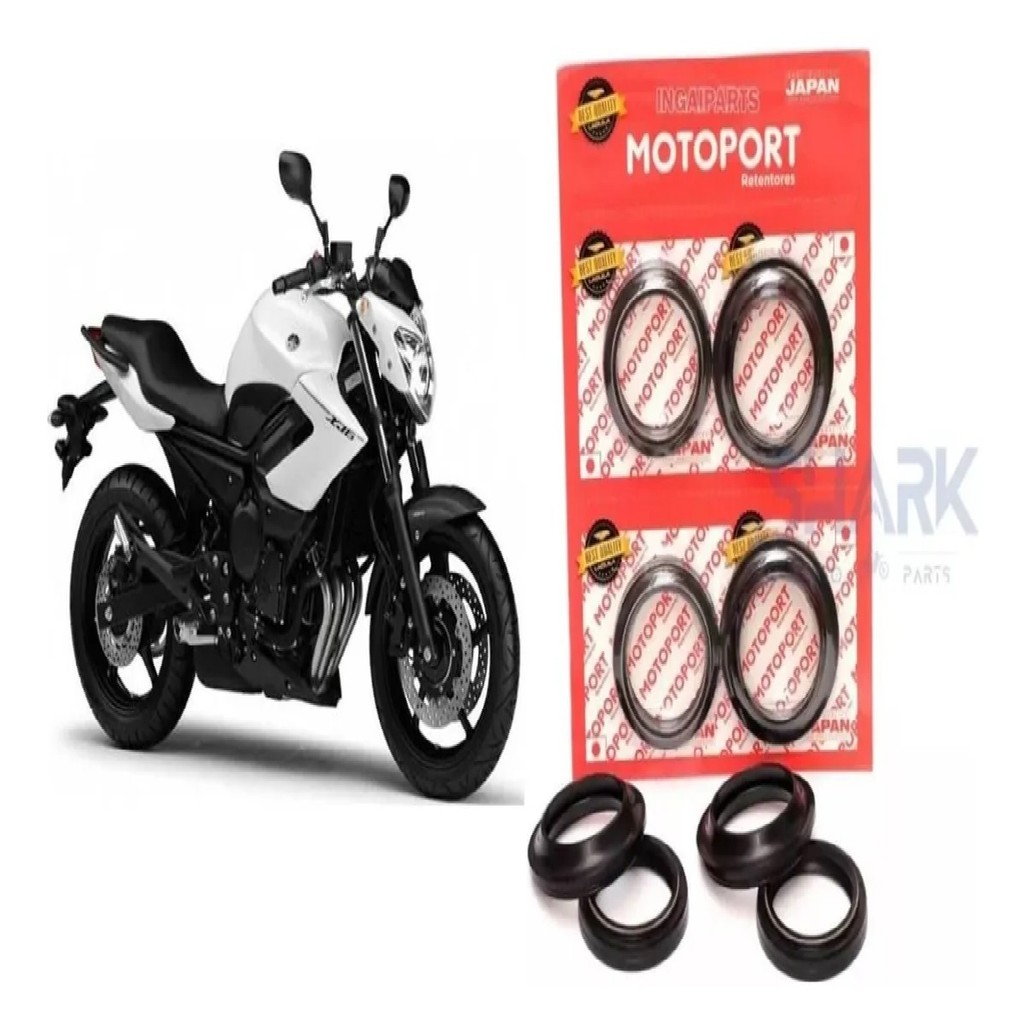 Par De Retentor Com Guarda Pó Yamaha Xj6n Xj6-n - 2016-2019