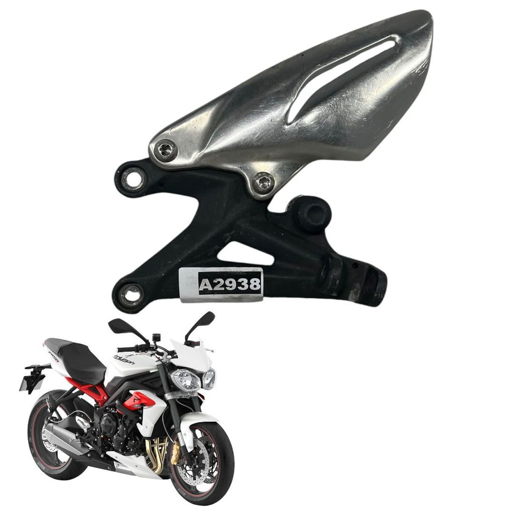 Suporte Pedaleira Bacalhau Esquerda Triumph Street 675 2013