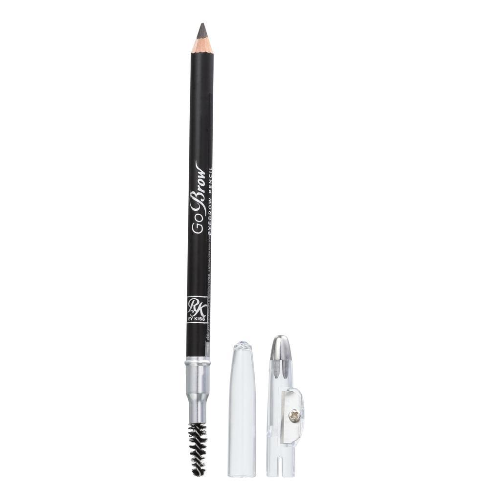 Kiss New York GoBrow BlackBrown Lápis para Sobrancelha 1,25g em Oferta na Shopee