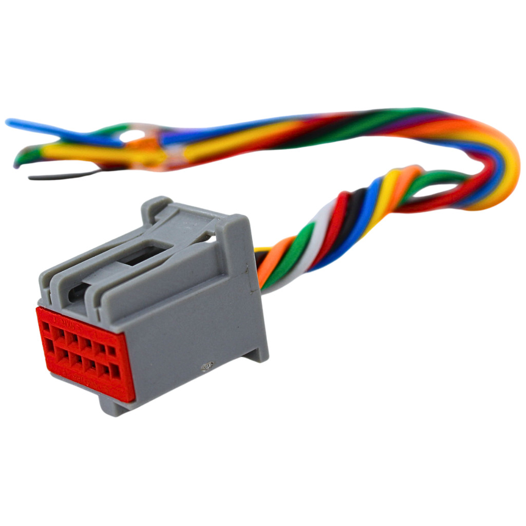 Conector Plug Controle Painel Ar Condicionado Vw Fox 8 Vias — imagem 2 de 2