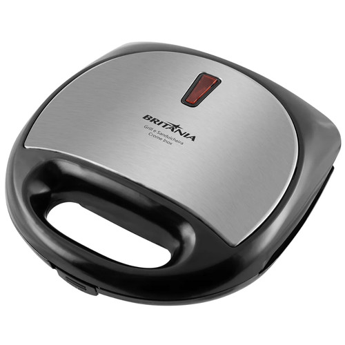 Sanduicheira E Grill Crome Inox 220v 750w - BritÂnia
