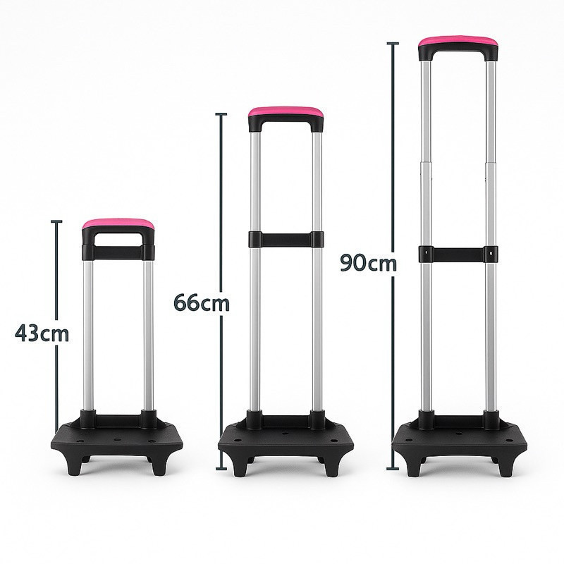 Carrinho de mão multifuncional portátil com barra de tração para uso doméstico-Adequado para mochilas