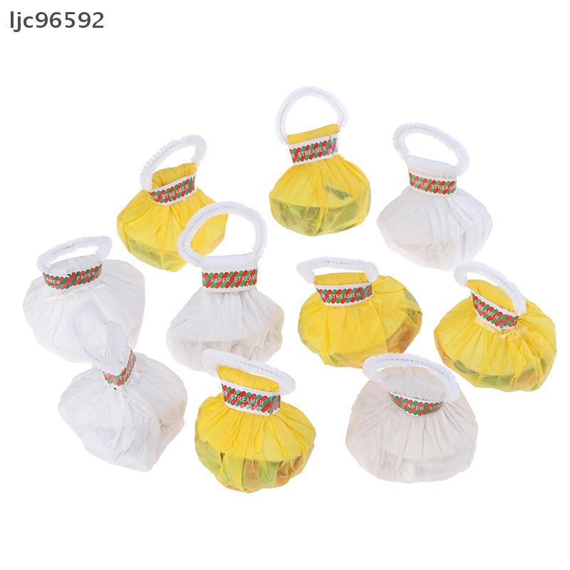 [ljc] 5Pc Lance Streamers Magic Tris Multicolor Ou Branco Fio De Aranha Adereços Mágicos [BR]