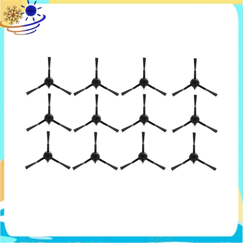 12pçs Substituição De Escova Lateral Para 360 S8 Plus/RE4 RE5 RC3 Acessórios De Aspirador De Pó Peças De Reposição