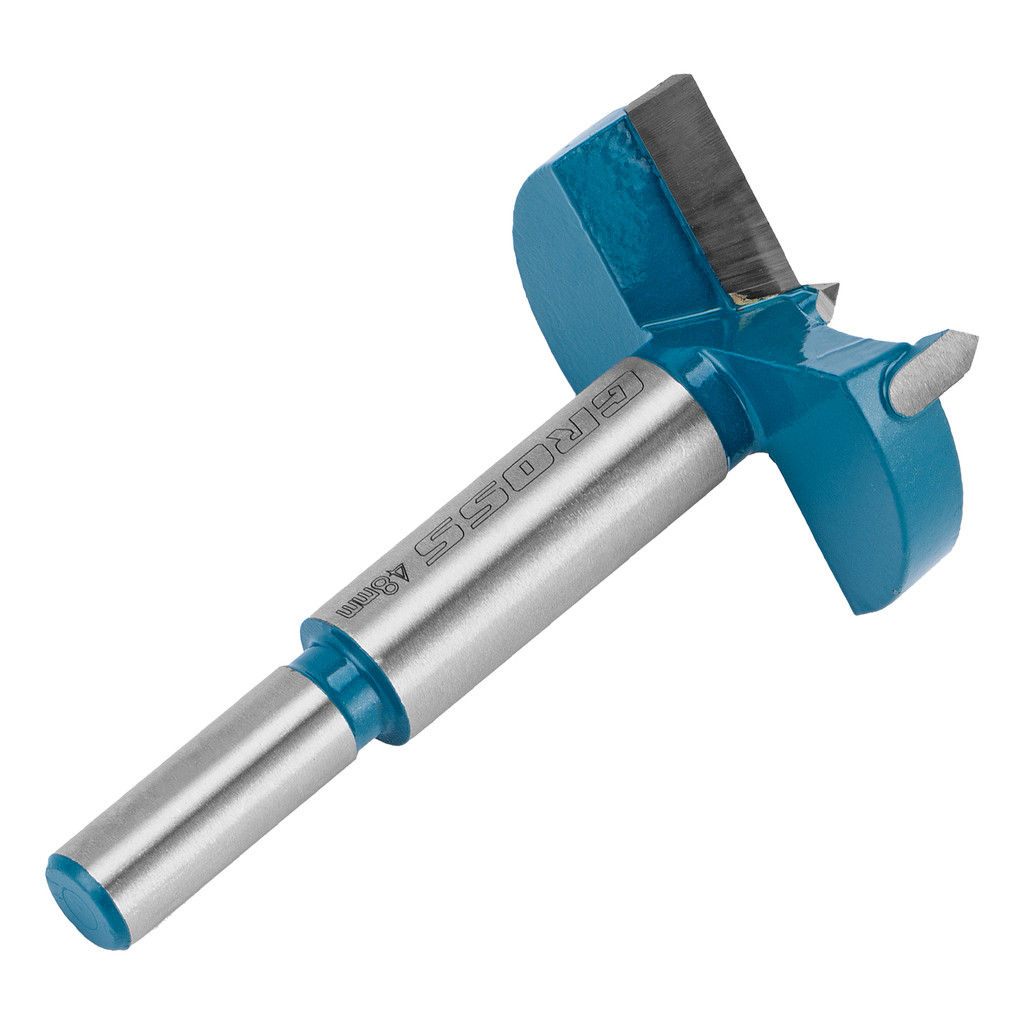 Broca Fresa Forstner Madeira 48mm Haste Cilíndrica 1 Peça Gross