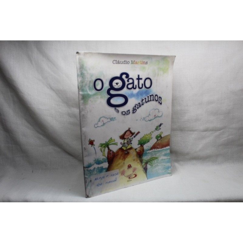 Livro O Gato e os Gatunos - Cláudio Martins