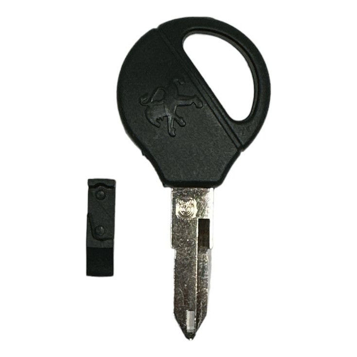 Chave Reserva Peugeot 206 207 Com Chip T19 Original