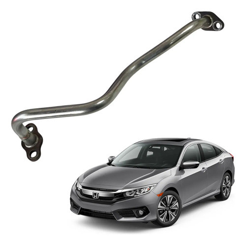 Tubo Cano Catalisador Honda Civic 2017 2021