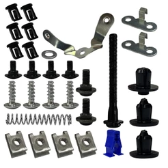 Kit Fixação Parafuso Farol Completo Titan160 Fan160 2025 Em diante