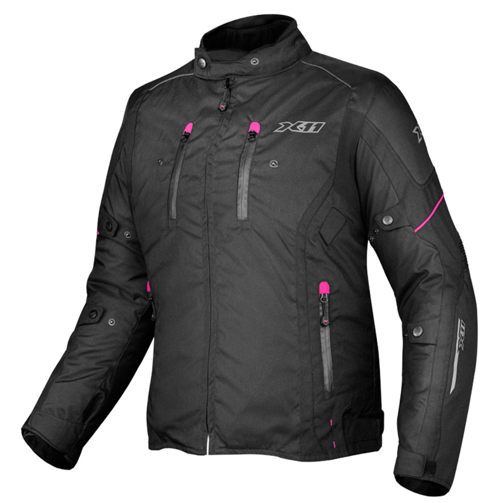 Jaqueta Rosa X11 Iron 3 Original Feminina Moto Motoqueiro