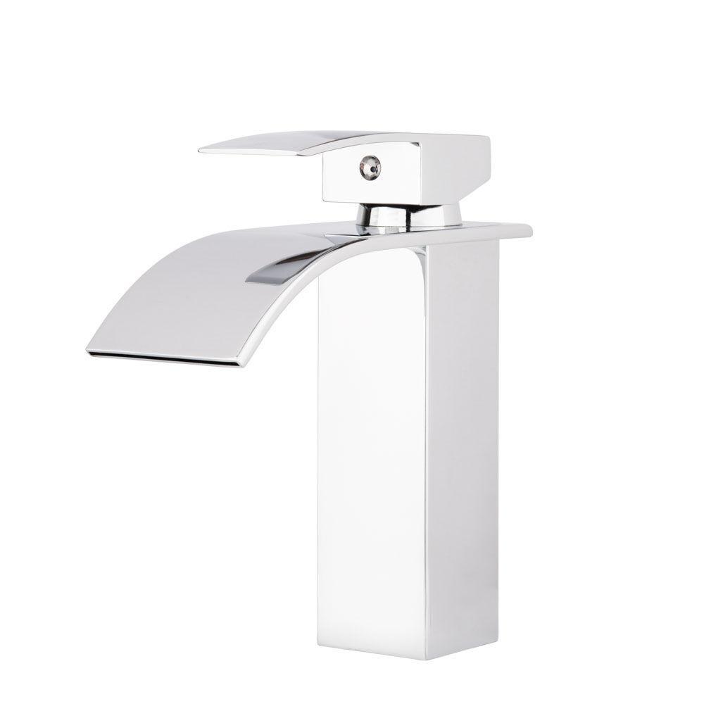 Torneira Misturador Monocomando para Banheiro de Mesa Bica Baixa 1/2 Berlim Cromado Addra