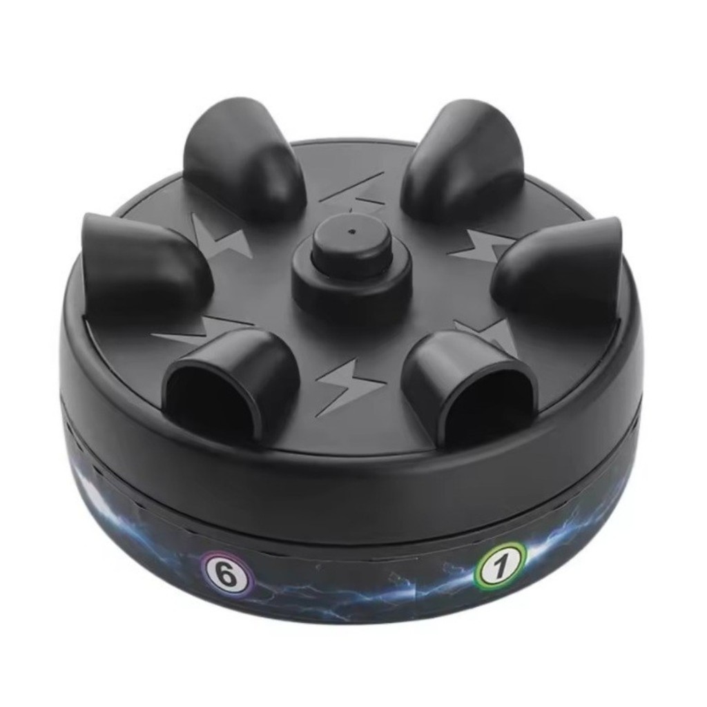 Detector de Mentiras Choque Jogo de Dedos Roleta de Choque Brinquedo Desafio Entre Amigos
