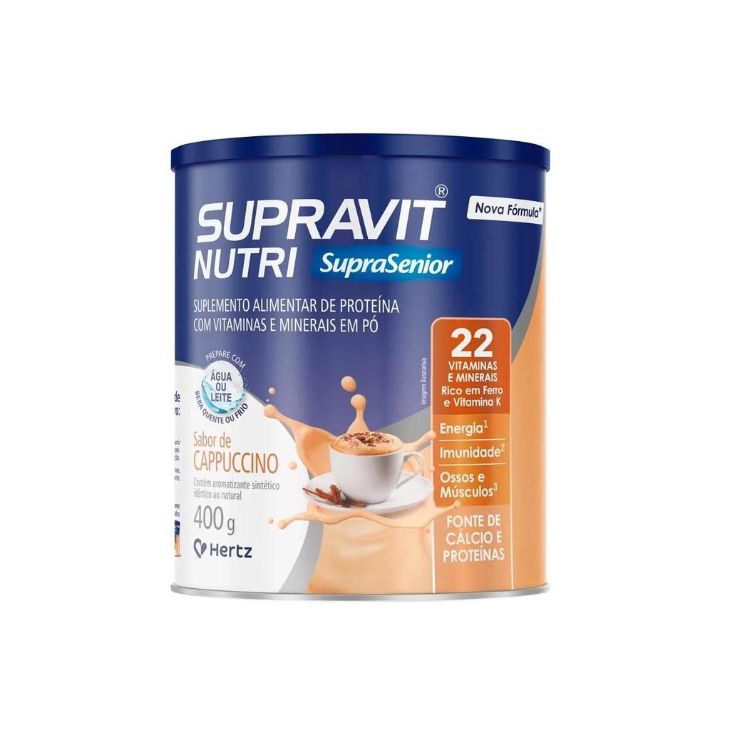Supravit Nutri SupraSenior Em Pó Sabor Cappuccino 400g