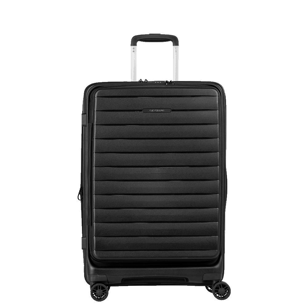 Mala de Viagem Média em Polipropileno PP Duo - Preto