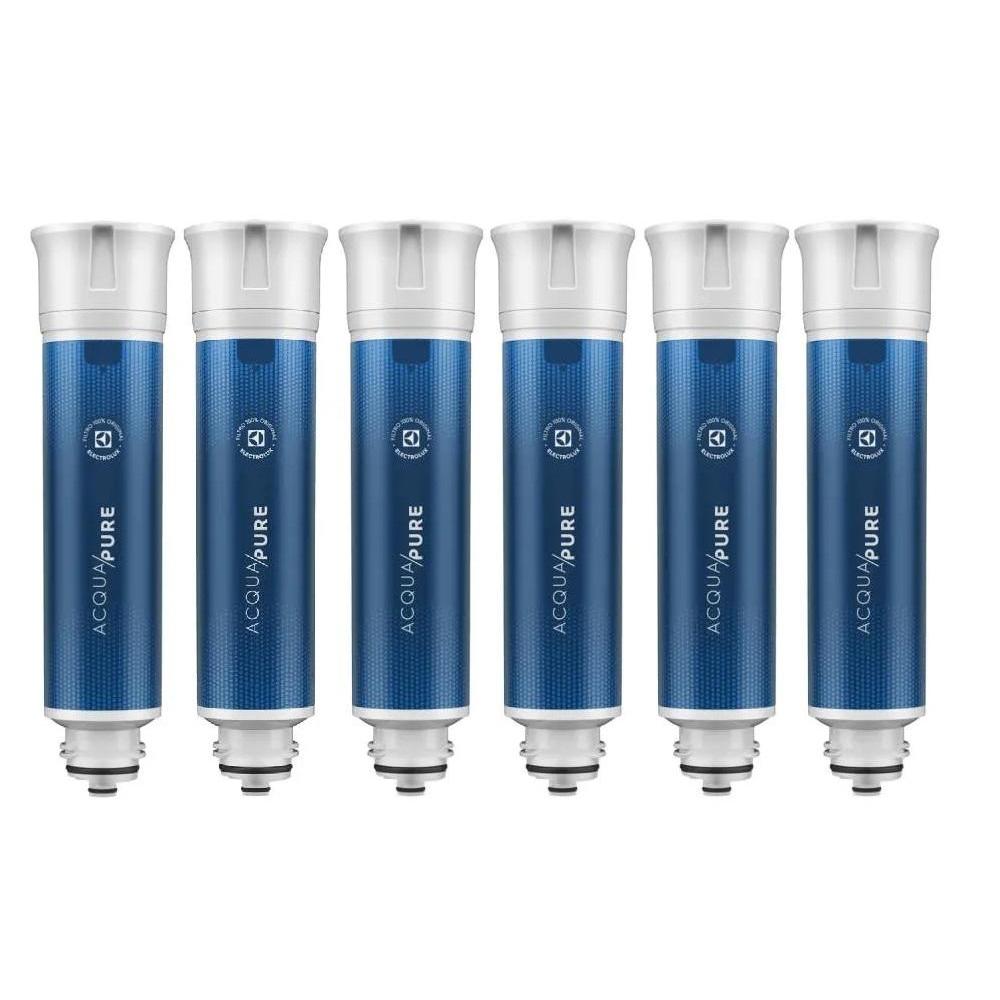 Kit 6 Filtros/Refis Original de Água Acqua Pure para Purificador Electrolux PC01B, PC01X, PE15B, PE15X e PE15P