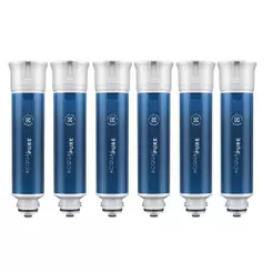 Kit 6 Filtros/Refis Original de Água Acqua Pure para Purificador Electrolux PC01B, PC01X, PE15B, PE15X e PE15P