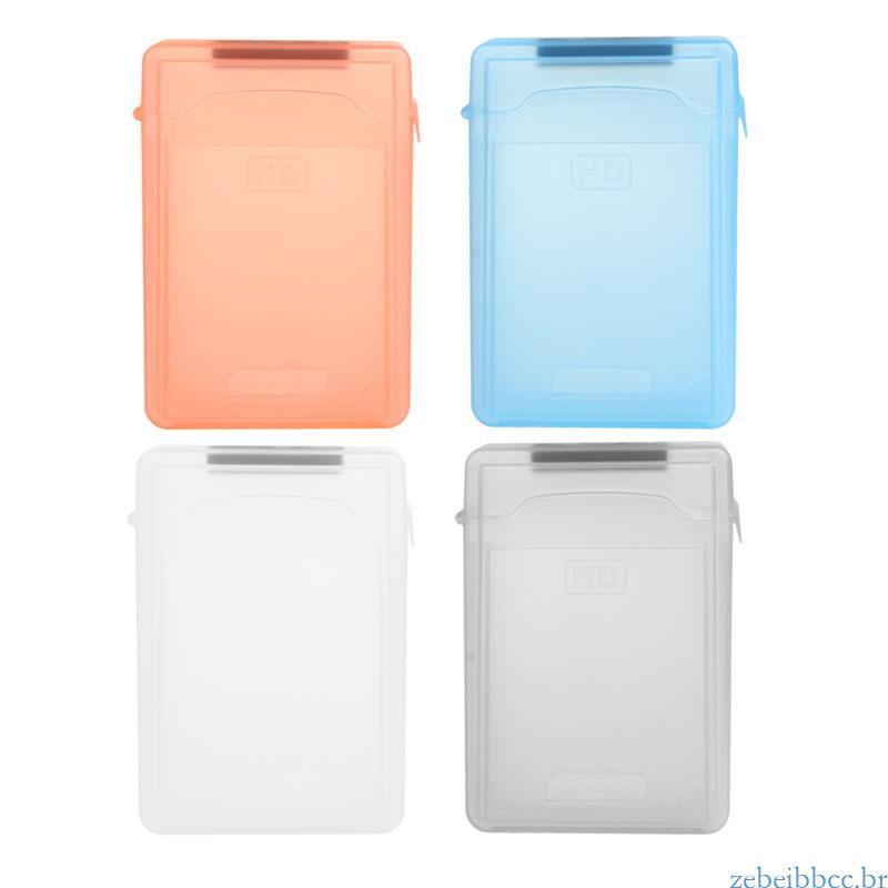 zebeibbcbr Caixa Armazenamento Colorida Para Capa Proteção Disco Rígido 3 5