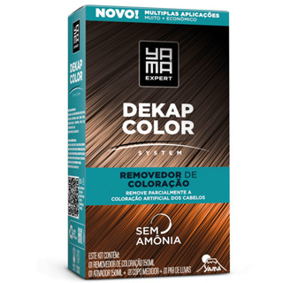 DEKAPCOLOR SYSTEM REMOVEDOR DE COLORAÇÃO YAMÁ 300ML - GRANDE em Oferta na Shopee