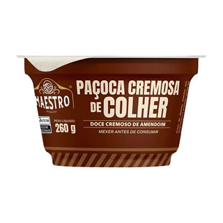 Paçoca De Colher Gourmet 260gr Maestro - Sobremesa E Festas