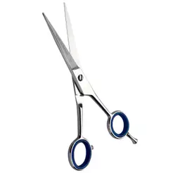 Tesoura Profissional Marco Boni Fio Liso 6" Polegadas Aço Inox Apoio de Dedo Removível