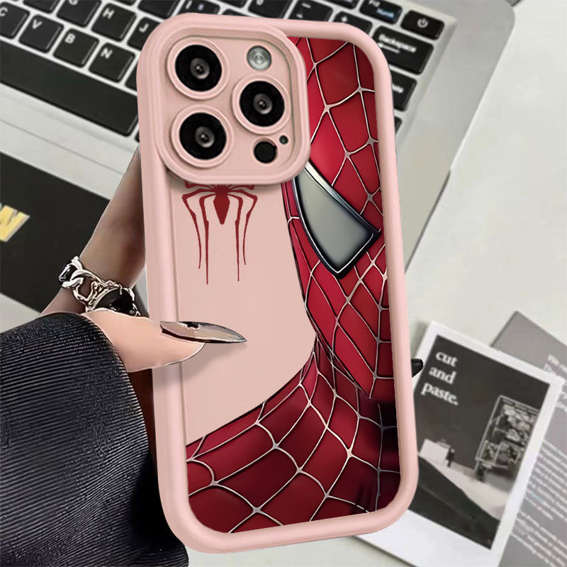 Capinha de silicone macia para Samsung Galaxy A15 A14 A05S A23 A34 A35 A55 A54 A12 A13 S24 S20FE Padrão do Homem-Aranha em Oferta na Shopee