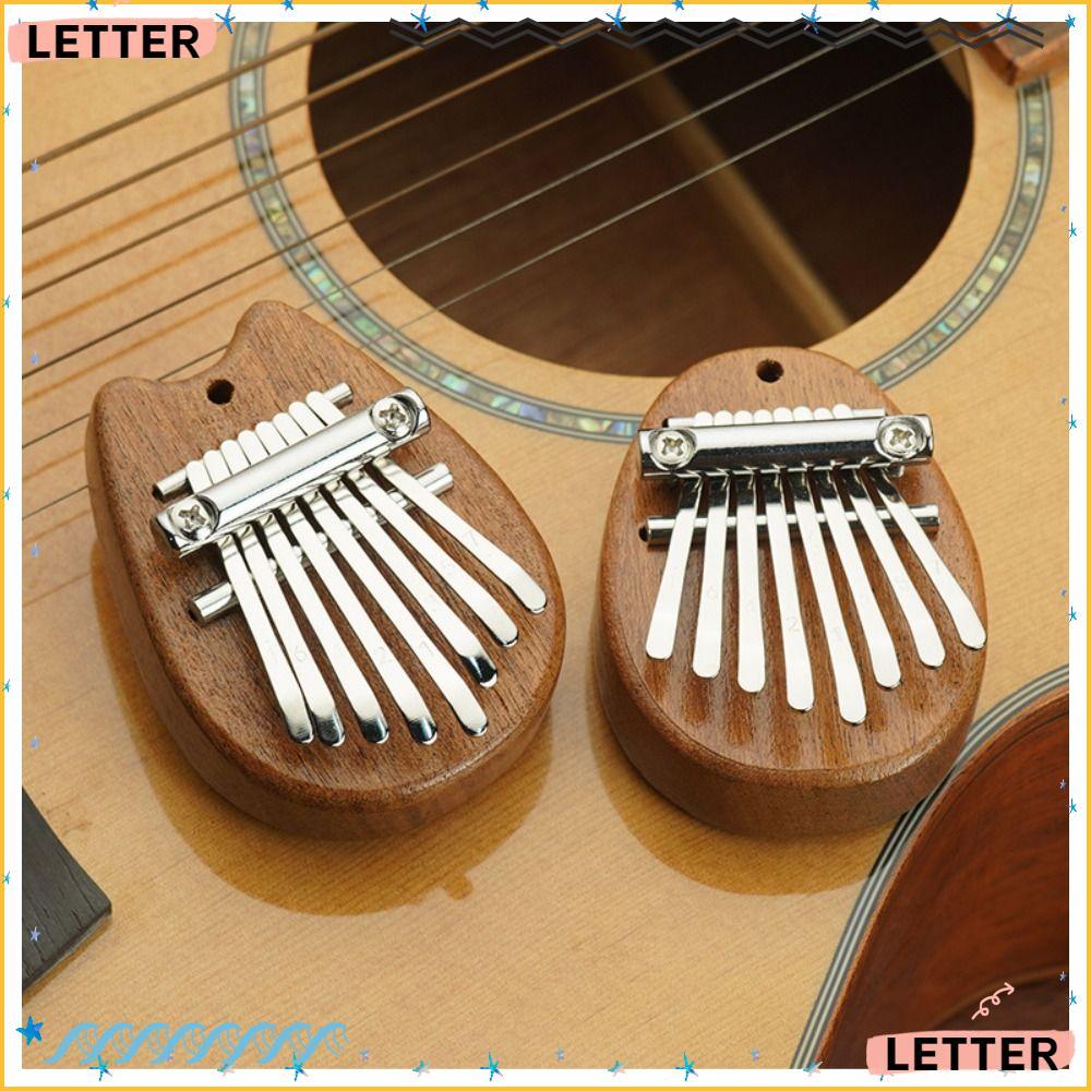 Carta 1pc 8 Teclas Dedo Polegar Piano , Pingente De Mini De , Para Criança Dia Dos Namorados