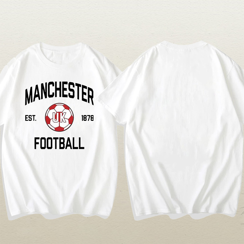 Camiseta Masculina Feminina Manchester Football UK 1878 Streetwear