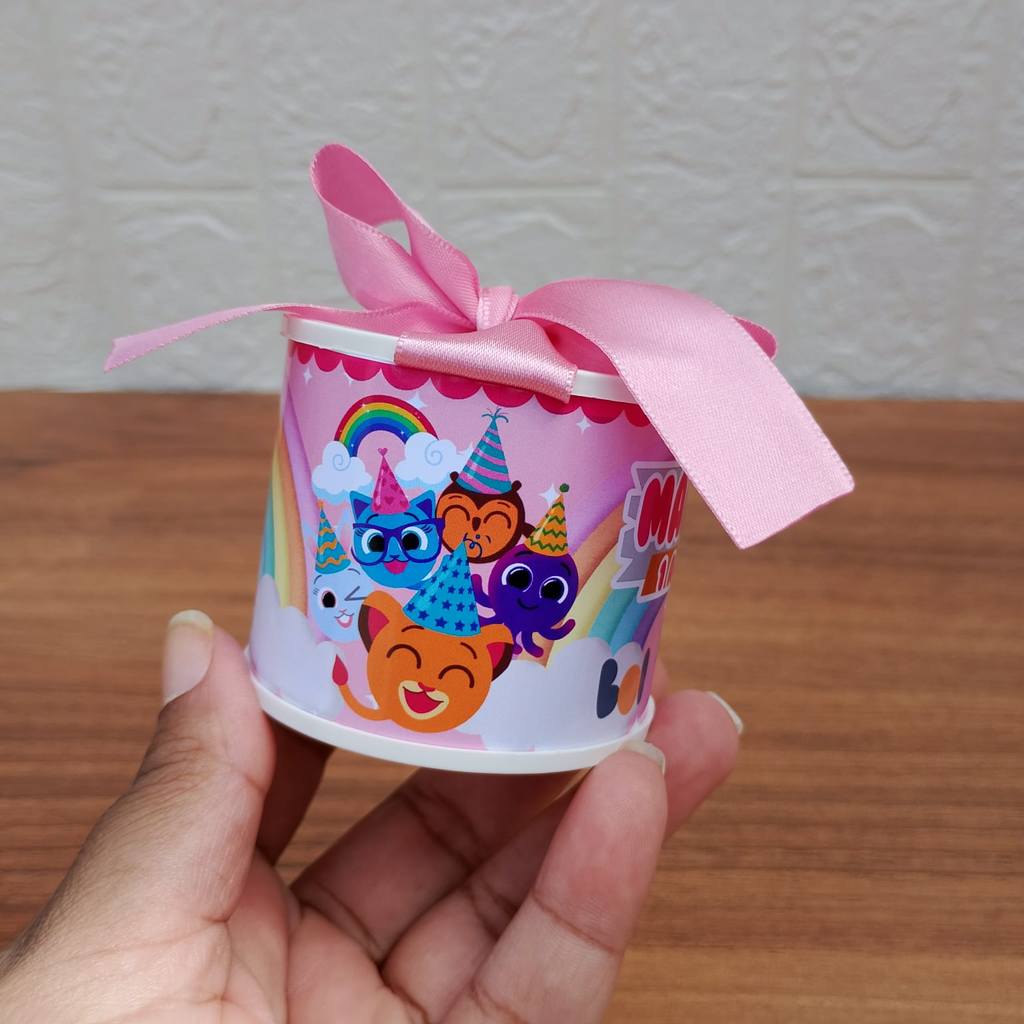 Kit Tubolata Personalizada 5x6 * Lembrancinhas BOLOFOFO -Chá de Bebe - Aniversário - Maternidade - Comemorações