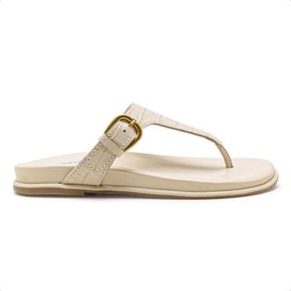 Sandália de Couro Democrata Feminina Zoe 659102 em Oferta na Shopee