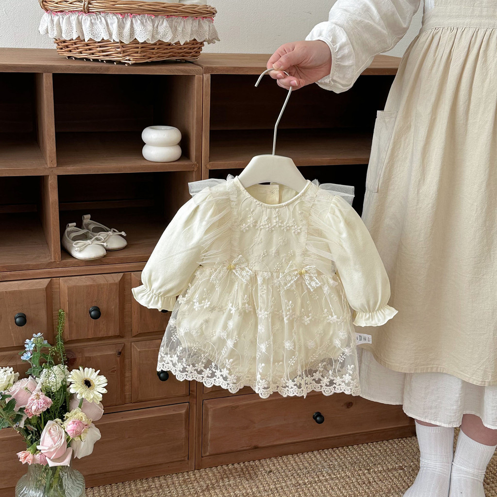 Roupas de bebê roupas de primavera bebê menina princesa macacão um mês cem dias bebê recém-nascido macacão AZMA