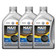 Kit 3l Óleo de Motor 5w40 Volkswagen Shell Maxi Performance 502 505 100 Sintético Api Sn Gjzz502m2br