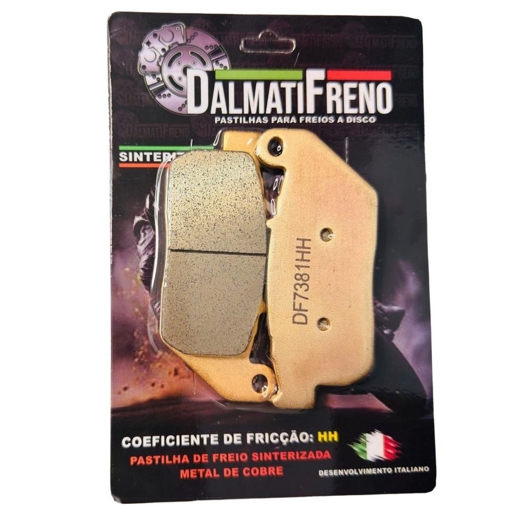 PASTILHA DE FREIO DIANTEIRA HARLEY XL 1200 C Sportster Custom ANO 2004 2005 2006 2007 2008 2009 2010 2011 2012 2013