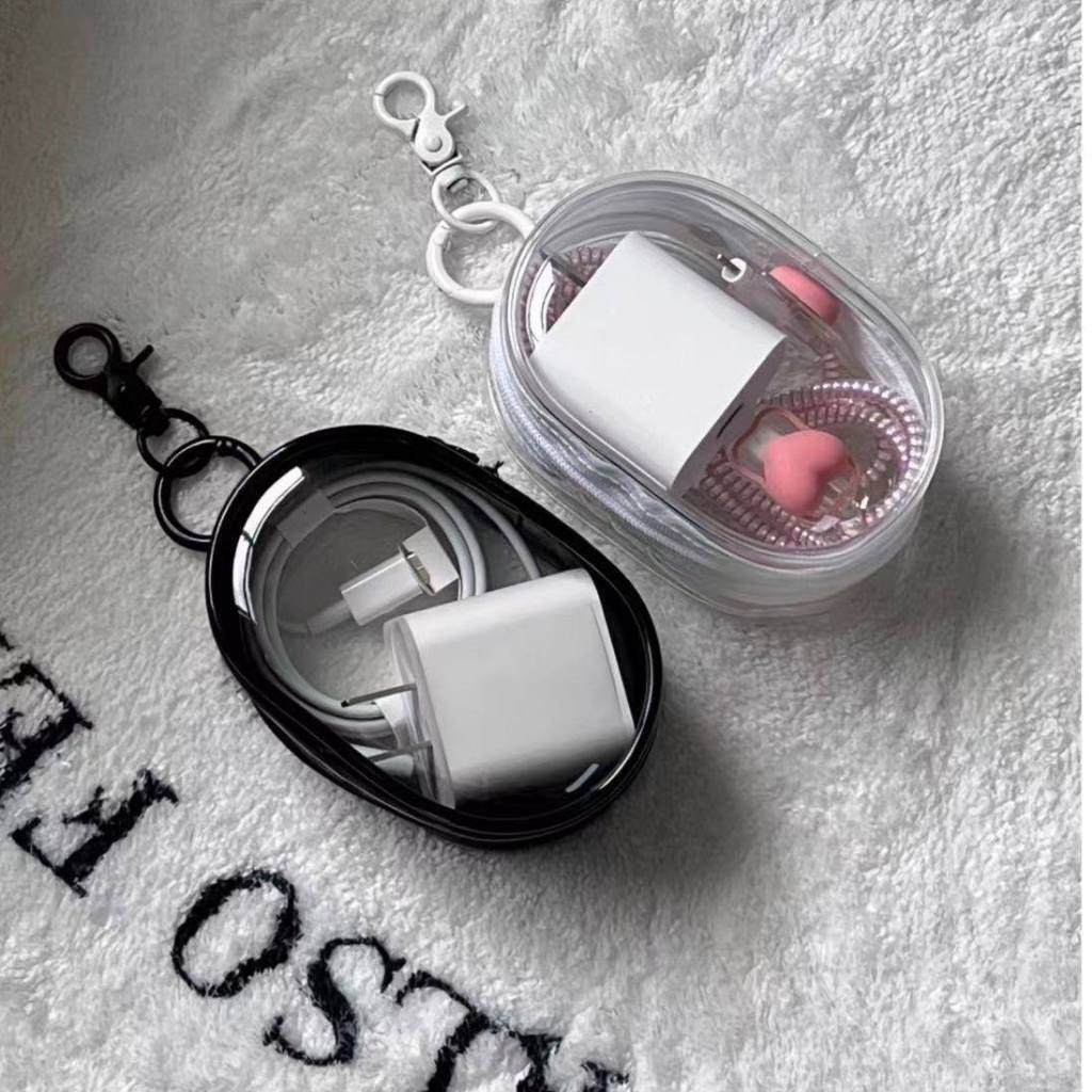 Armazenamento De Carregador De Cabo De Dados Bolsa Organizador Portátil De Fone De Ouvido Externo em Oferta na Shopee