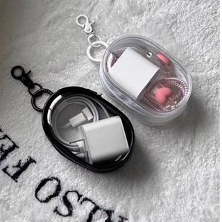 Armazenamento De Carregador De Cabo De Dados Bolsa Organizador Portátil De Fone De Ouvido Externo em Oferta na Shopee