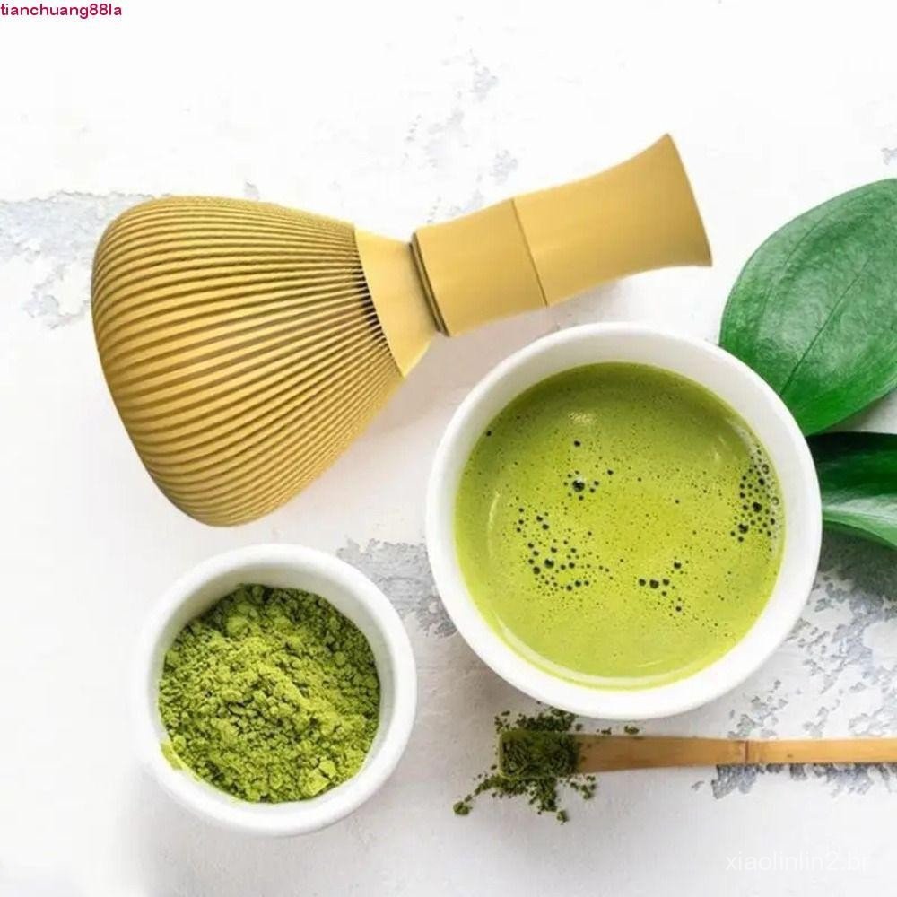 Liquidificador TIANCHUANG Matcha , Batedor Seguro Japonês De Chá Reutilizável Tradicional De Plástico