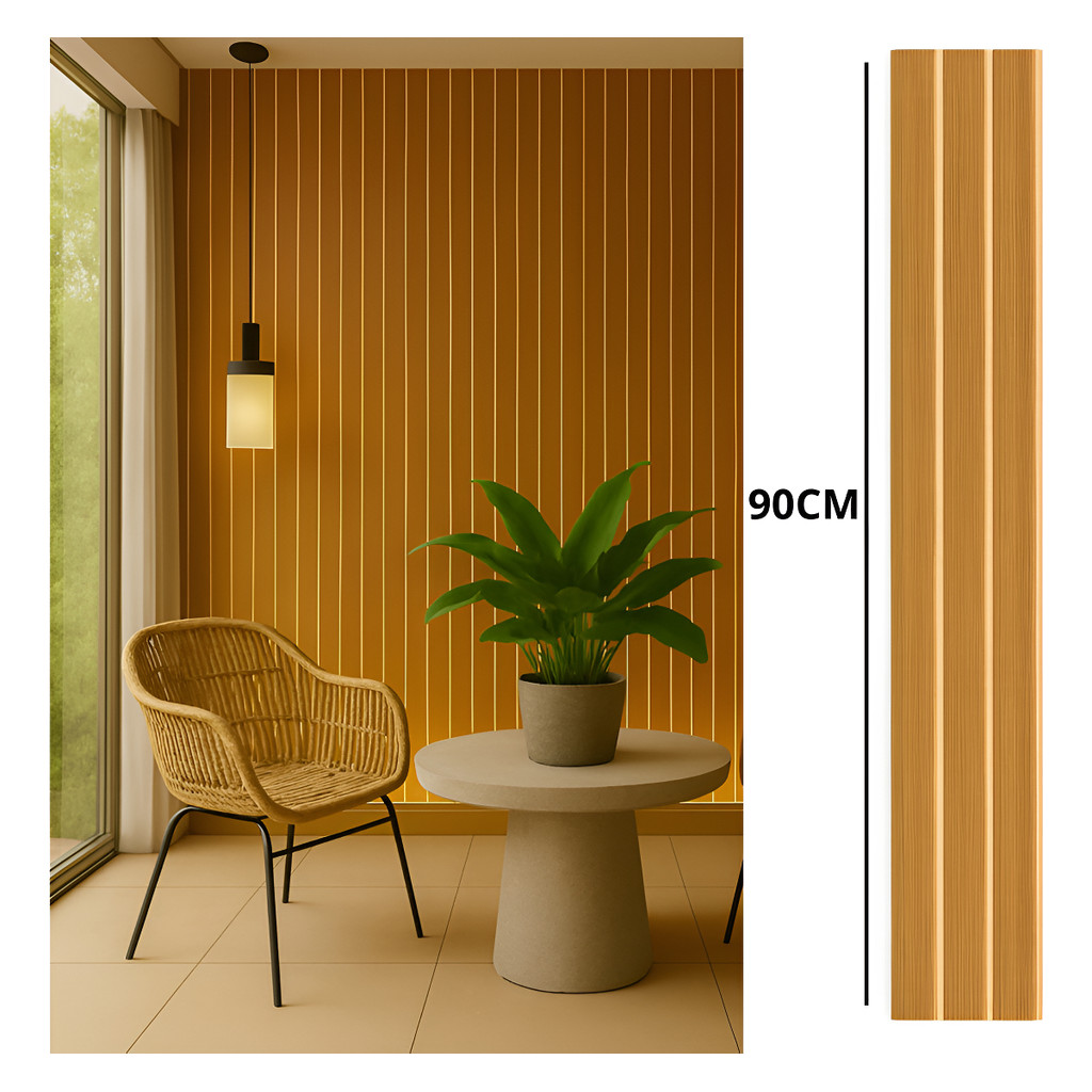 Ripado Grande Decorativas Para Parede Painel Ripado 90x11 -  Placas Ripadas Envio Imediato em Oferta na Shopee