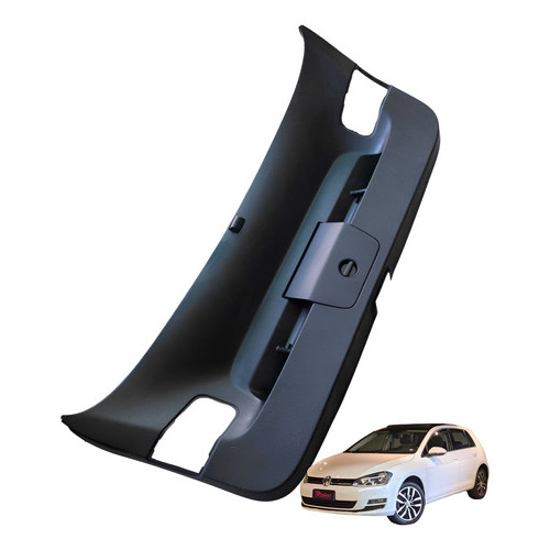 Acabamento Interno Tampa Porta Malas Vw Golf 2015 5g6867605 Preto