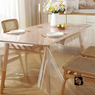 Toalha de Proteção de Mesas 4 6 8 10 Cadeiras Transparente Impermeável Aprova Dágua em Oferta na Shopee