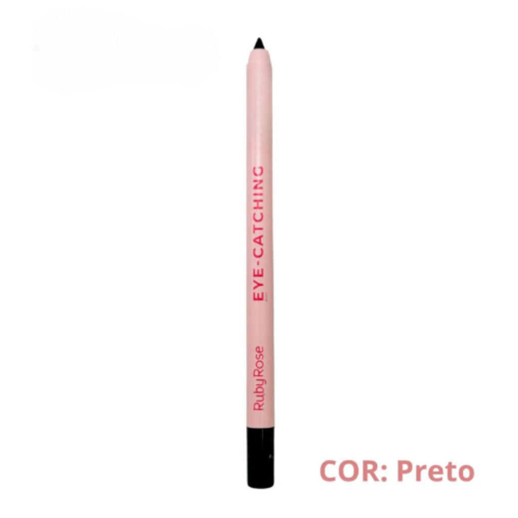 Detalhes do Ruby Rose Lápis de Olho Eye Catching (Preto) | Definição e Precisão